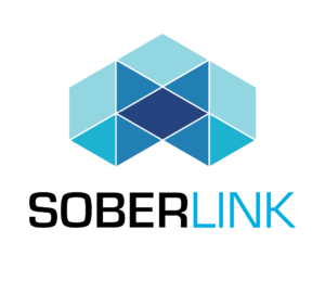 A black and blue logo for scritlink